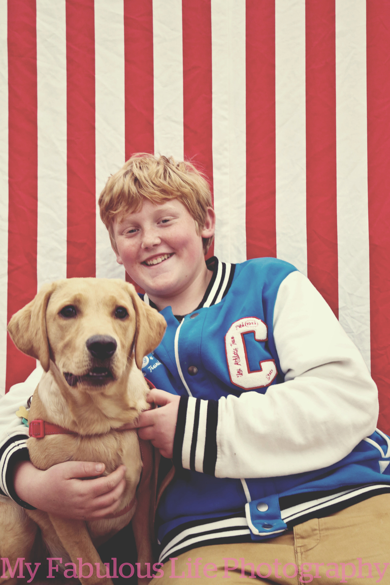 family photography devon with dog