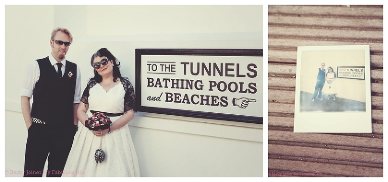 Tunnels Beach Devon Wedding