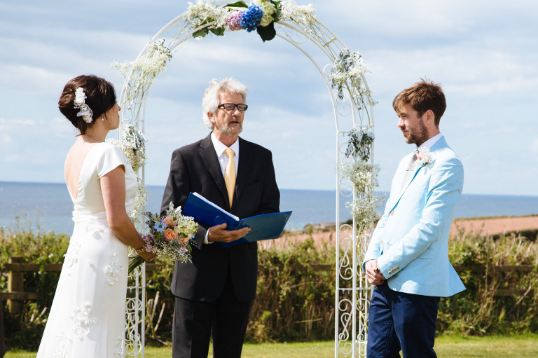 getting married outside